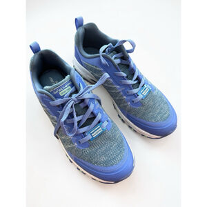 Skechers Hillcrest Sneakers Vegan Washable Trail Adventure Periwinkle Size 7.5